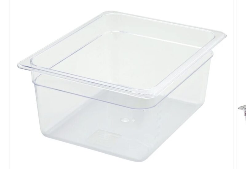 Bandeja de Acrilico 12X10X6 1/2 Size