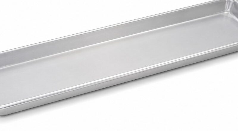 Charola Aluminio 24 X 6