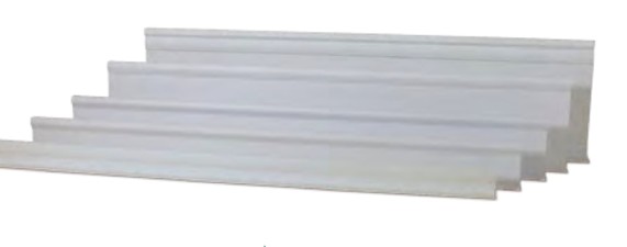 DIVISION DE PLASTICO 5-1/2´´ X 30´´ BLANCA