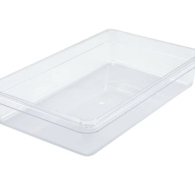 BANDEJA DE ACRILICO 12X20X4 13.7 QUART