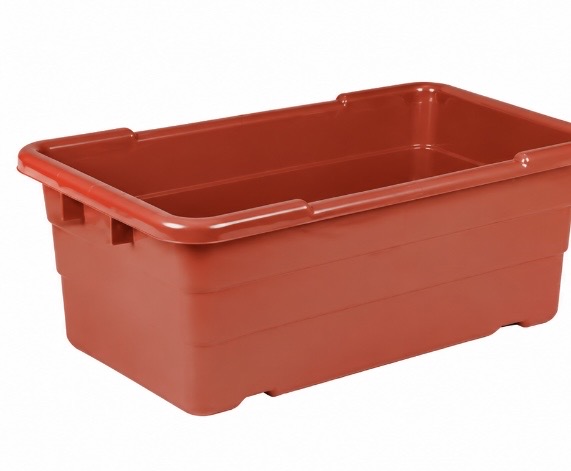 Tina Economica de Plastico Roja