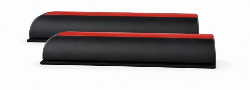 Division Negro con Filo Rojo 5X16.5