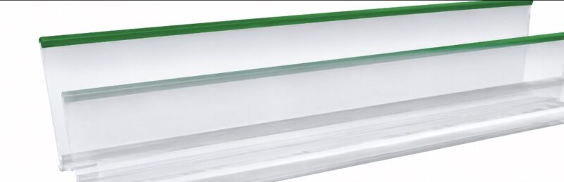 Division Transparente con Filo Verde 7X30
