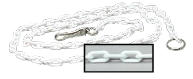 Cadena de Plastico con Broche
